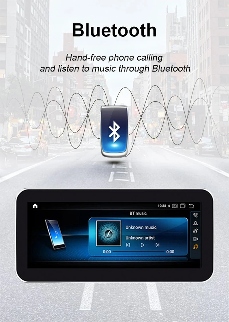 DMP Android Command Screen For Mercedes-Benz C-Class W205 10.25" / 12" - Image 11