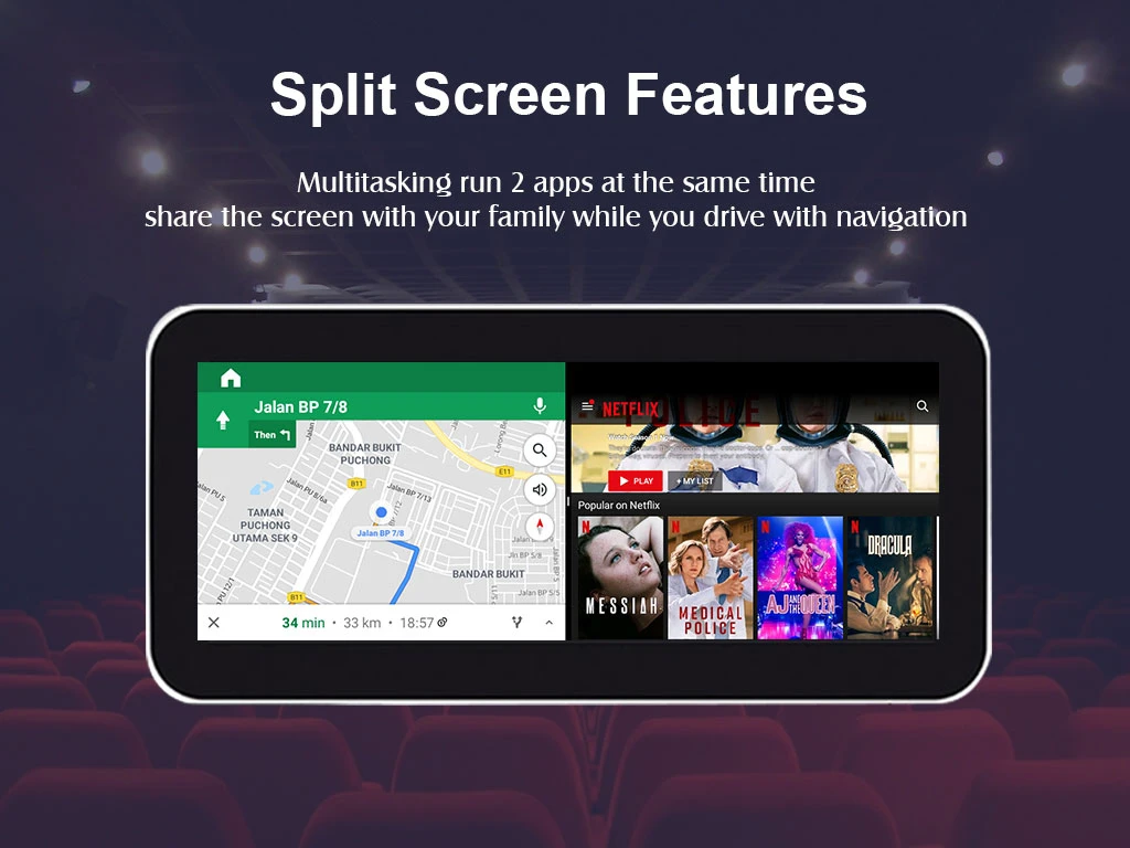 DMP Android Command Screen For Mercedes-Benz C-Class W205 10.25" / 12" - Image 12