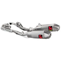 Akrapovic S-H2MET12-CIQTA Slip-on Line Exhausts, Titanium For Honda CRF250R/RX '18-'21