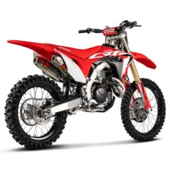 Akrapovic S-H4MR16-CIQTA Racing Line Full Exhaust, Silver For Honda CRF450R/RX '17-'20