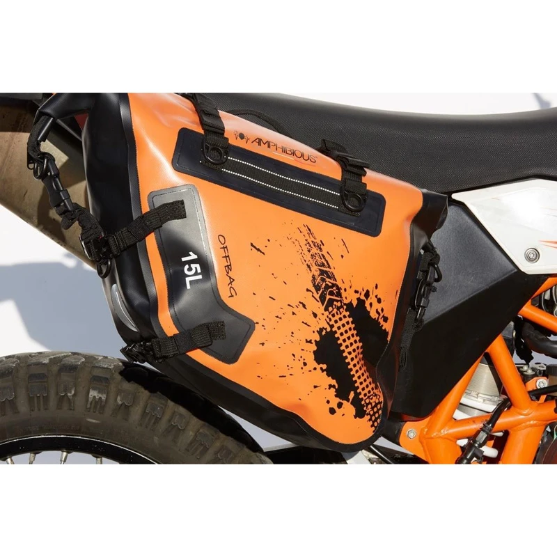 Amphibious MB-06.01 Offbag Motorcycle Dry Bag Pannier Set - Image 6