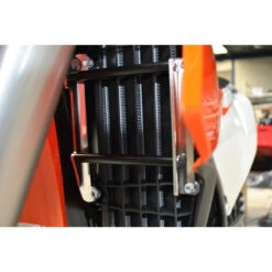 AXP AX1449 Radiator Braces, Black For KTM And Husqvarna Models