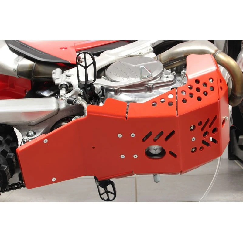 AXP AX1581 Xtrem Skid Plate, Red For Honda CRF450/CRF400 Models (2021-current) - Image 6