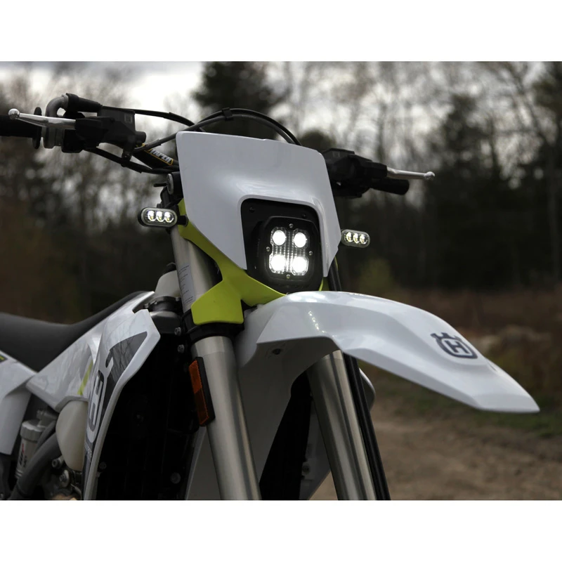Denali LAH.24.10100 D4 Rally Headlight Kit For Husqvarna TE & FE Enduro Models - Image 2