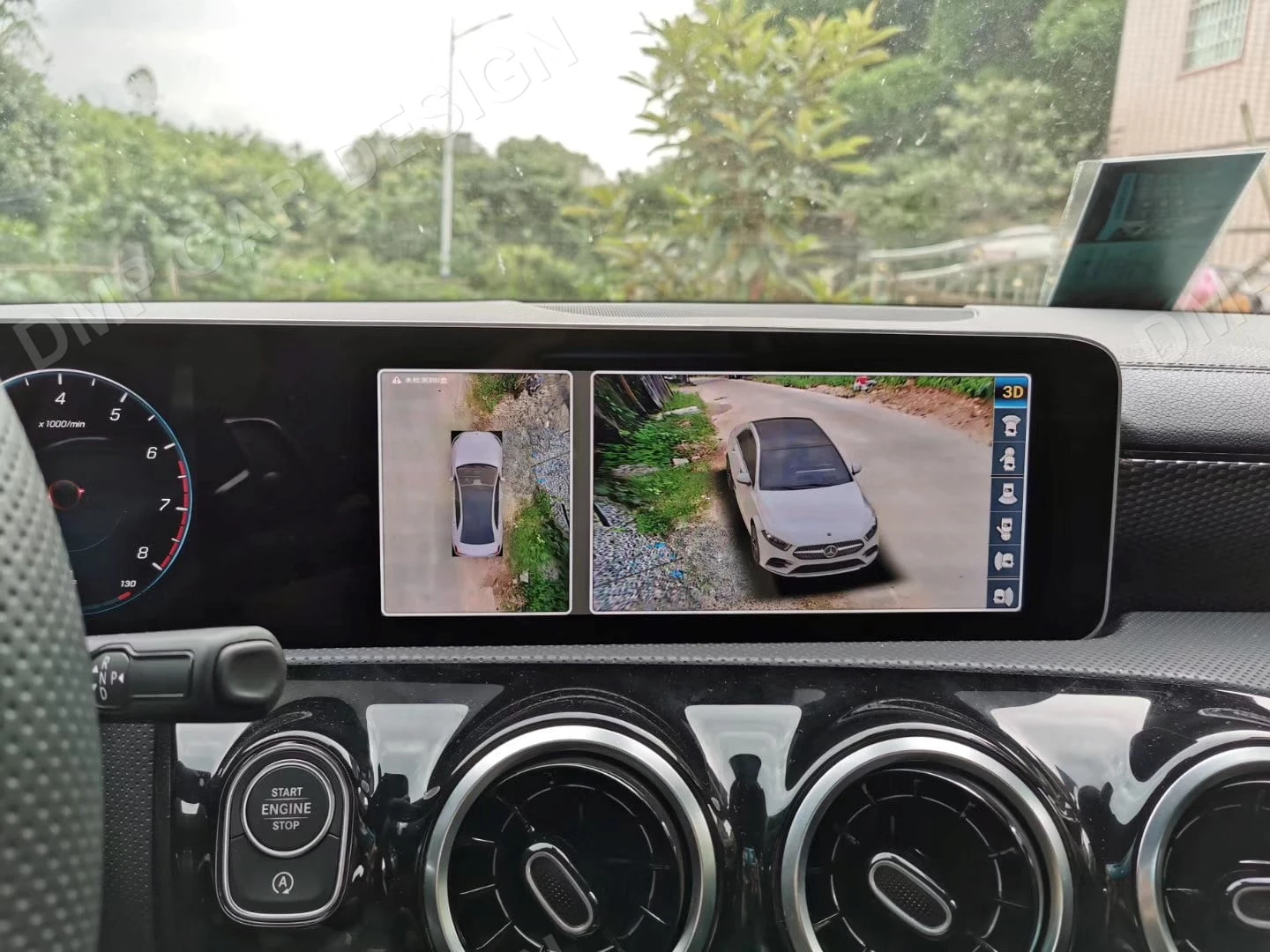 DMP 360 Degree Camera For Mercedes-Benz With Panoramic View - Image 2