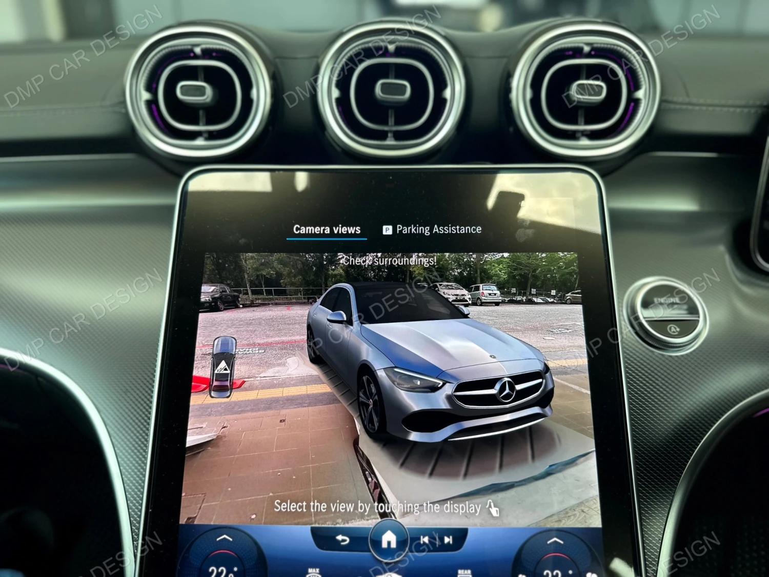 DMP 360 Degree Camera For Mercedes-Benz With Panoramic View - Image 3