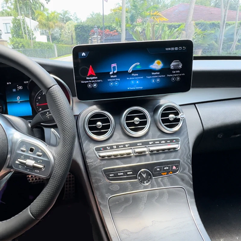 DMP Android Command Screen For Mercedes-Benz C-Class W205 10.25" / 12" - Image 2