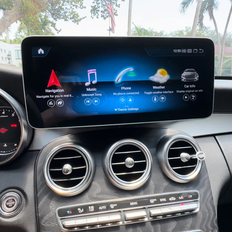 DMP Android Command Screen For Mercedes-Benz C-Class W205 10.25" / 12"
