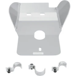 Moose Racing M235 Aluminum Skid Plate, Silver For Yamaha YZ250 (1999-2004)