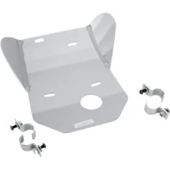 Moose Racing M440X Aluminum Skid Plate, Silver For Suzuki RM250/RMX250