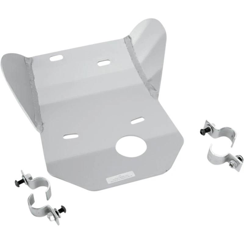 Moose Racing M440X Aluminum Skid Plate, Silver For Suzuki RM250/RMX250