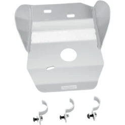 Moose Racing M448 Aluminum Skid Plate, Silver For Suzuki RM250 (2001-2008)