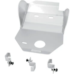 Moose Racing M451X Aluminum Skid Plate, Silver For Honda CR250R (1997-1999)
