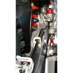 Ride Engineering BL-04040 KX Steel Braided Rear Brake Line For Suzuki/Kawasaki Models