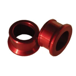 Ride Engineering CR-WS00R-RA Rear Wheel Spacers, Red Honda CR125/250, CRF250/450 (2002-up)
