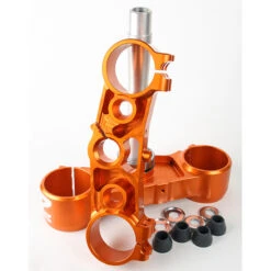 Ride Engineering KT-BTB44-GE 20.5MM Offset Triple Clamp Set, Orange KTM SX/XC And EXC/XCW