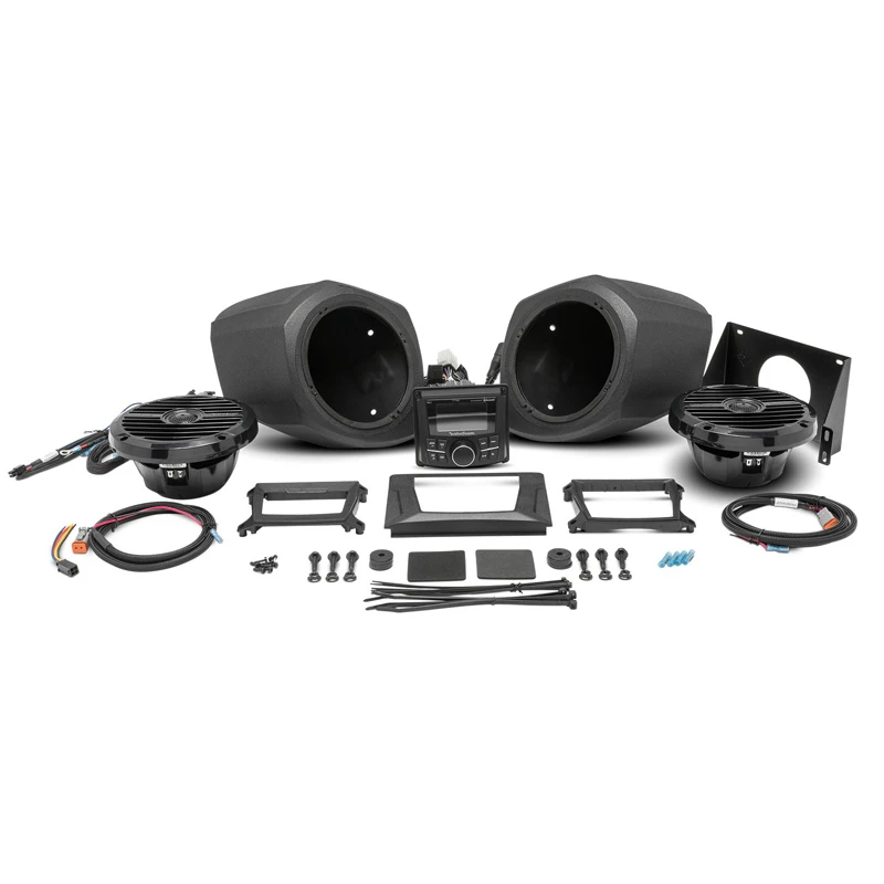 Rockford Fosgate GNRL-STAGE2 Stereo And Front Lower Speaker Kit For Polaris General 1000 '16- - Image 2