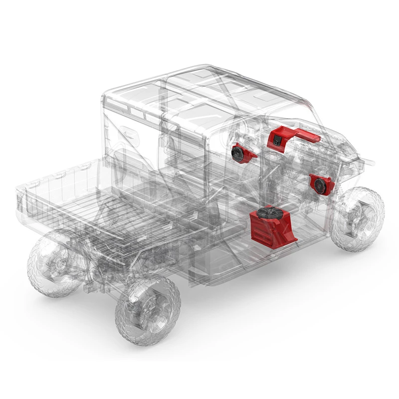 Rockford Fosgate RNGR18-STG5 Stage 5 Audio System For Polaris Ranger XP1000 '18- - Image 2