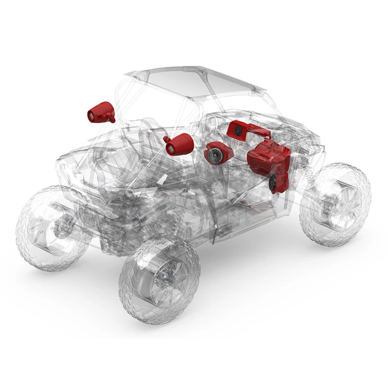 Rockford Fosgate RZR14-STG5 Stage-5 Audio System For Polaris RZR '14- - Image 2