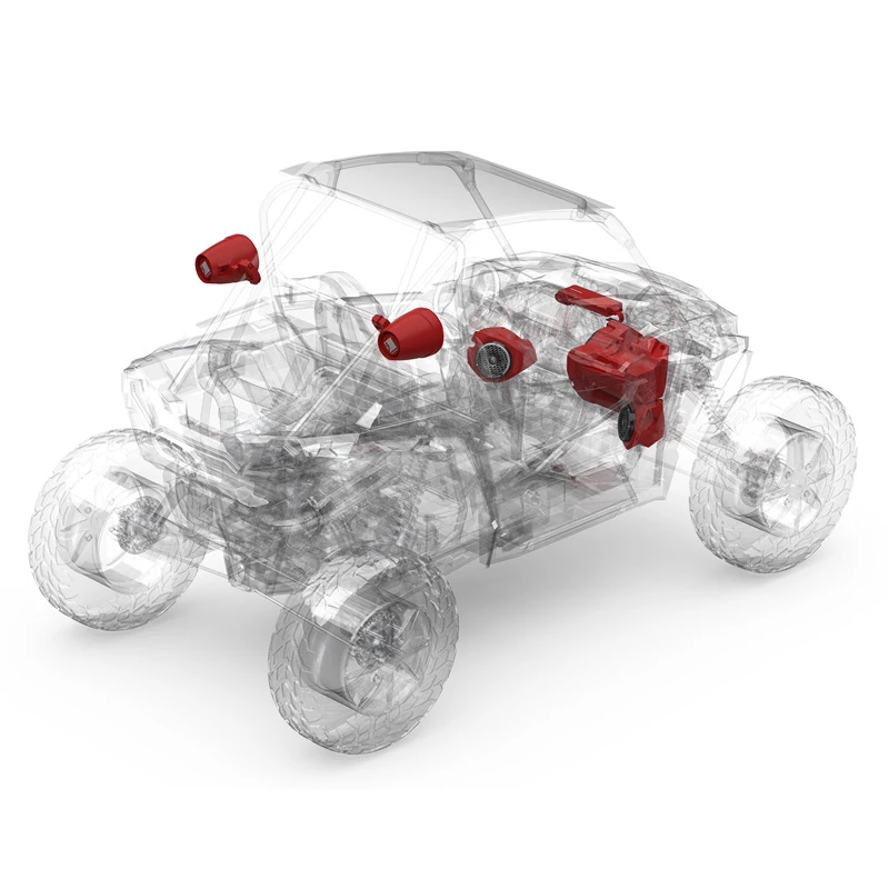 Rockford Fosgate RZR14RC-STG5 Stage-5 Audio System For RZR Models With Ride Command '14- - Image 3