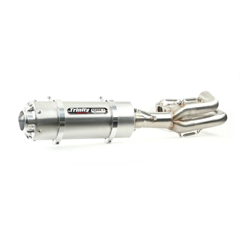 Trinity TR-4177F-SS Stage 5 Stinger Full Exhaust, Stainless Steel For Kawasaki Teryx KRX 1000 '20-